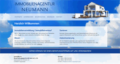 Desktop Screenshot of immobilien-neumann.com